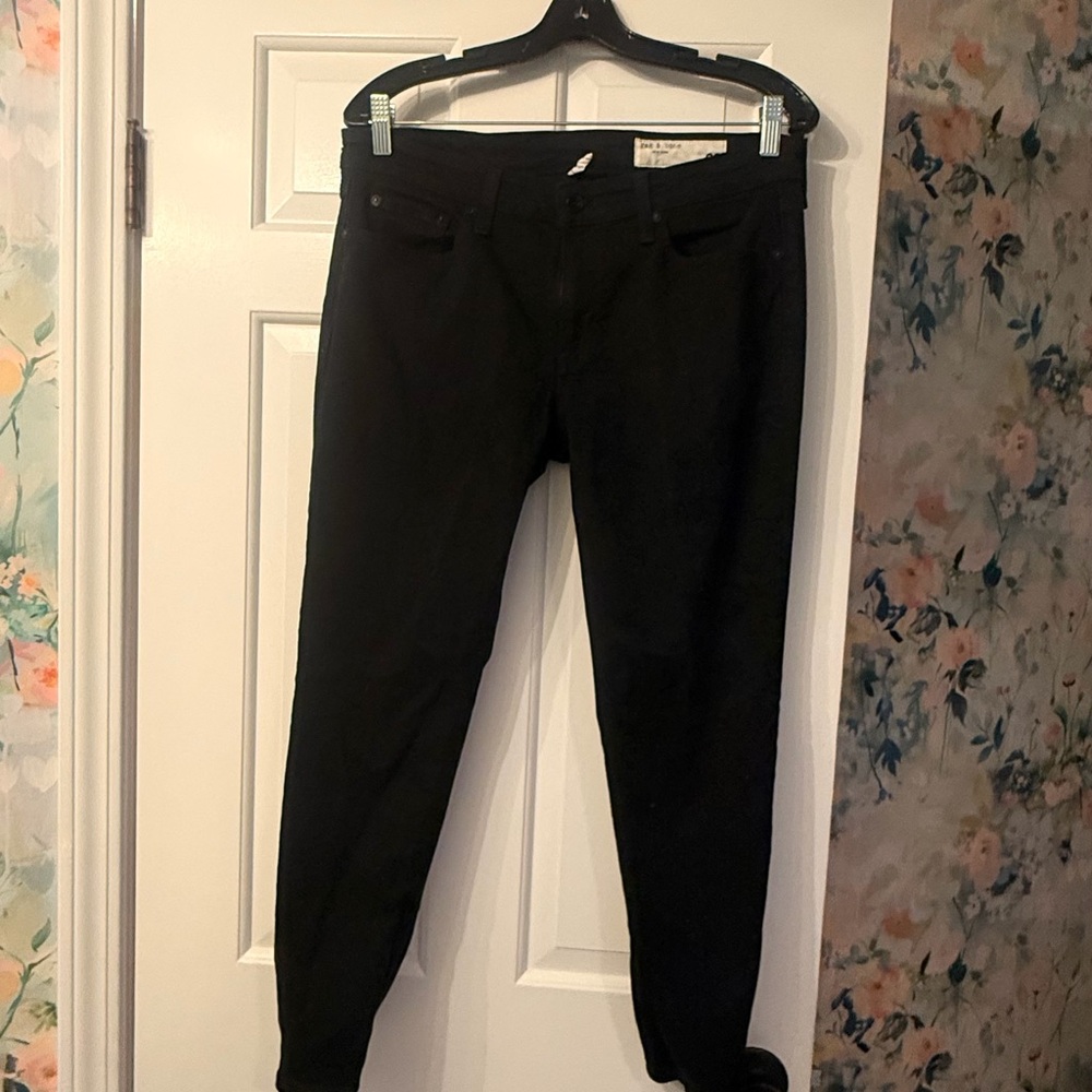 rag & bone Black Boyfriend Jeans